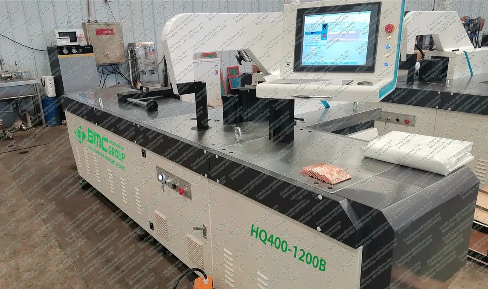 HQ400-1200B CNC Bakır Bara Bükme Makinesi